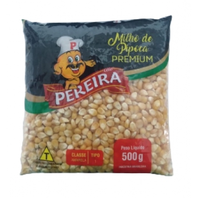 MILHO P/PIPOCA PREMIUM PEREIRA 500G