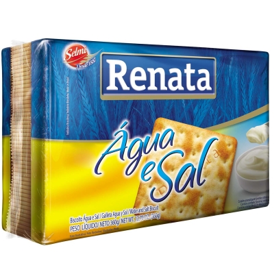 BISCOITO RENATA AGUA E SAL 360G