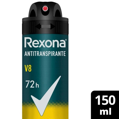 DESODORANTE AEROSOL REXONA MEN V8 150ML