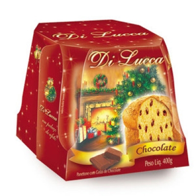 PANETTONE DILUCCA CX CHOC.400GR