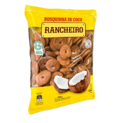 ROSQUINHA RANCHEIRO COCO 500G