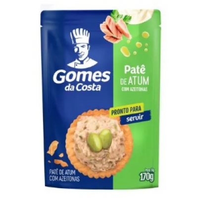 PATE DE ATUM GOMES DA COSTA AZEITONA SCH 170G