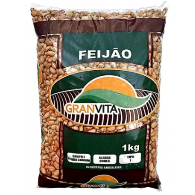 FEIJAO CARIOCA GRANVITA TIPO 1 PCT 1KG