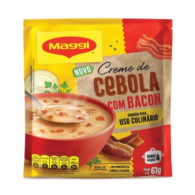 CREME DE CEBOLA MAGGI C/BACON 61G