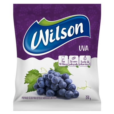 REFRESCO EM PO WILSON UVA 350G