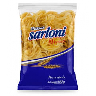 MACARRAO C/OVOS SARLONI NINHO 500G