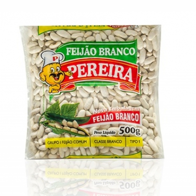 FEIJAO BRANCO PEREIRA 500G