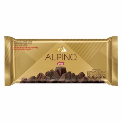 BARRA CHOCOLATE NESTLE ALPINO AO LEITE 85G