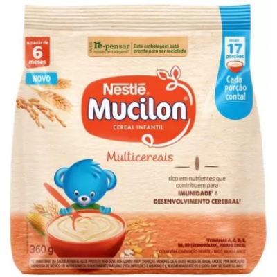 MUCILON MULTICEREAIS SACHE 360G