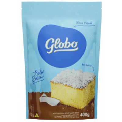 MISTURA P/ BOLO GLOBO COCO 400G