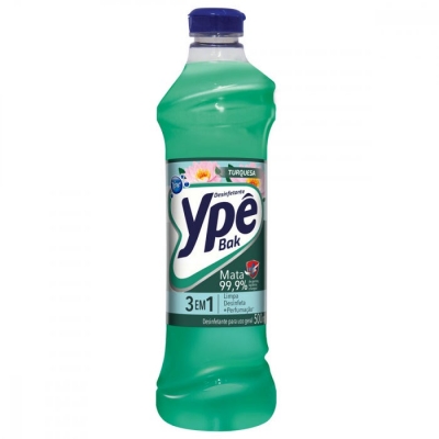 DESINFETANTE BAK YPE TURQUESA 500ML