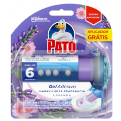 GEL PATO COM APLIC.LAVANDA