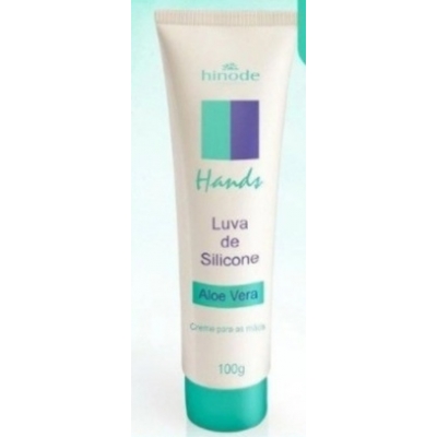 CREME PARA MAOS LUVA DE SILICONE HINODE 100G