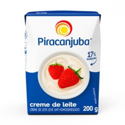 CREME DE LEITE PIRACANJUBA 200G