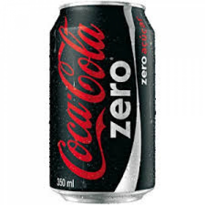 REFRIGERANTE COCA COLA ZERO LATA 350ML