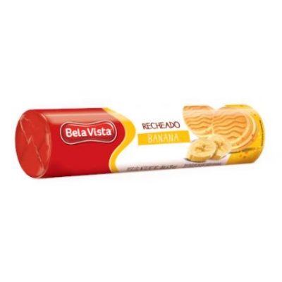 BISCOITO RECHEADO BELA VISTA BANANA 115G