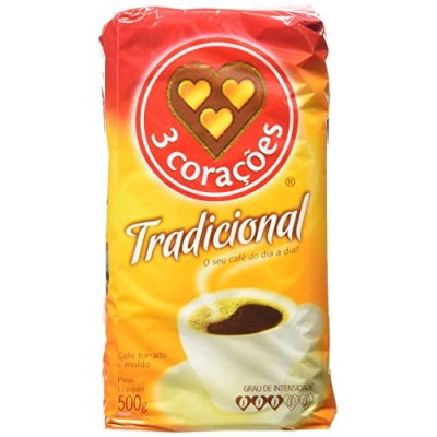 CAFE 3 CORACOES TRADICIONAL 500G