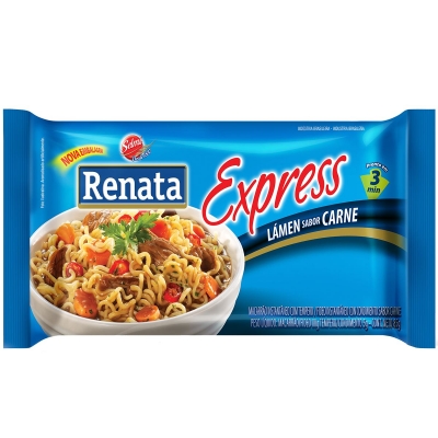 MACARRAO INSTANTANEO RENATA CARNE 85G