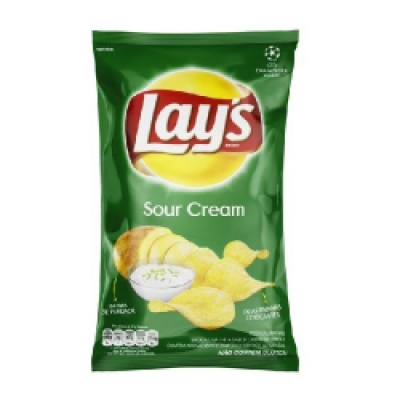 CHIPS ELMA CHIPS BATATA LAYS SOUR CREAM 80G