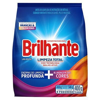 SABAO EM PO BRILHANTE LIMP. TOTAL SCH 400G NV