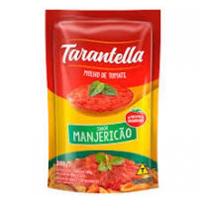 MOLHO DE TOMATE TARANTELLA MANJERICAO SCH 300G