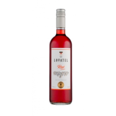 VINHO ROSADO SUAVE DE MESA LOVATEL 750ML