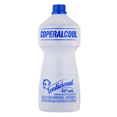 ALCOOL LIQUIDO COPERALCOOL 46° BACFREE 1L