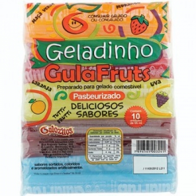 GELADINHOS GELAFRUT SORTIDOS C/10 55ML