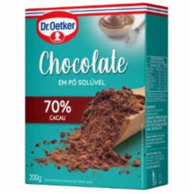 CHOC. EM PO 70% OETKER 200G