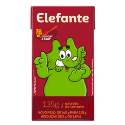 EXTRATO TOMATE ELEFANTE TP 135G