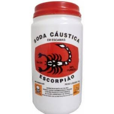 SODA CAUSTICA ESCORPIAO 1KG