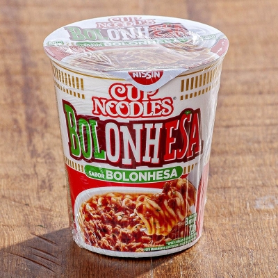 MACARRAO INSTANTANEO NISSIN CUP NOODLES BOLONHESA 72G